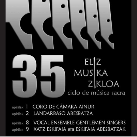Ainur es el coro encargado de abrir la 35ª edición del Ciclo de Música Sacra de Hondarribia
