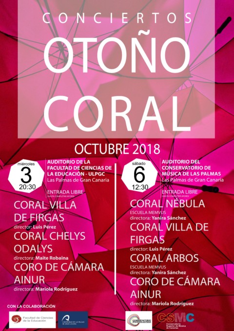 Ainur en los conciertos de Otoño Coral 2018