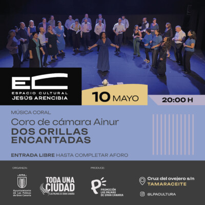 Actuación del Coro de Cámara Ainur en el Espacio Cultura José Arencibia de Tamaraceite