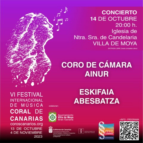 Primer concierto de Ainur en el VI Festival Internacional de Música Coral de Canarias
