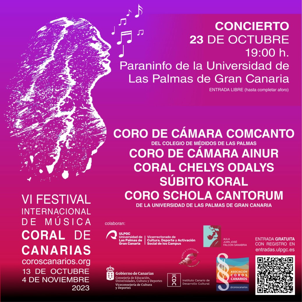 Cartel de concierto central del Festival