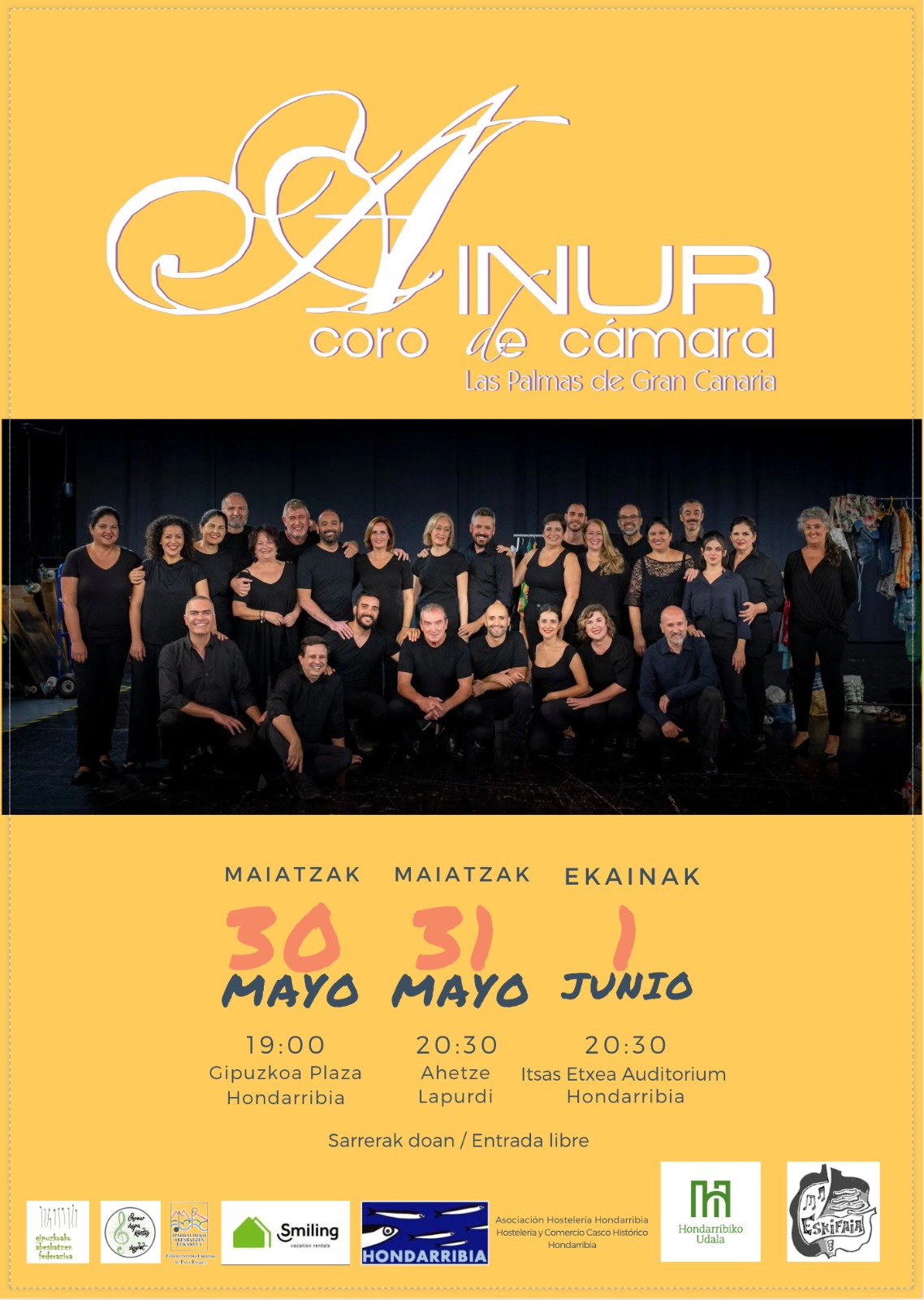 Conciertos en el País Vasco