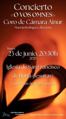 Concierto O Vos Omnes en Las Palmas de Gran Canaria