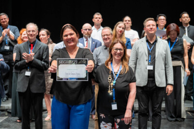 Entrega de premios en Seghizzi