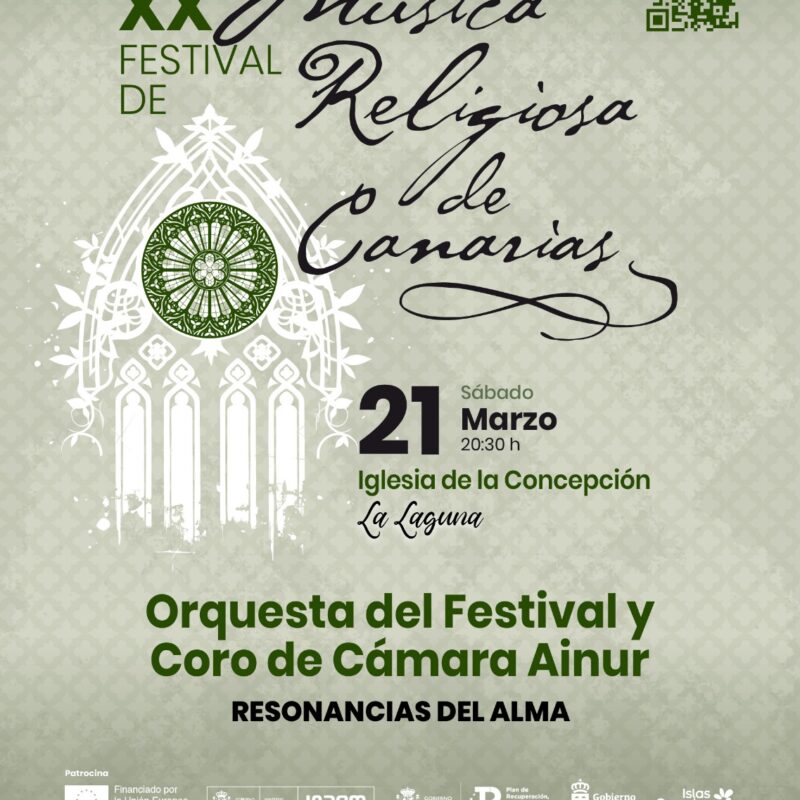 Requiem, op. 48 de Gabriel Fauré, en versión para orquesta de cámara, coro mixto, soprano y barítono solistas, la obra más célebre de su compositor y que constituye una de las expresiones más puras de la esperanza cristiana. En esta versión de cámara, el Requiem contará con las voces solistas de Alexandra Flood (soprano) y Paul Armin Edelmann (barítono), junto al Coro de Cámara Ainur -dirigido por Mariola Rodríguez- y la Orquesta del Festival, bajo la dirección de Gregorio Gutiérrez.