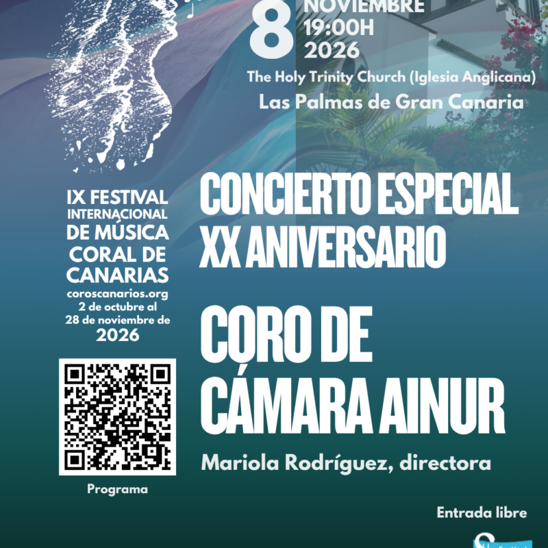 Concierto especial XX aniversario en la Iglesia Anglicana